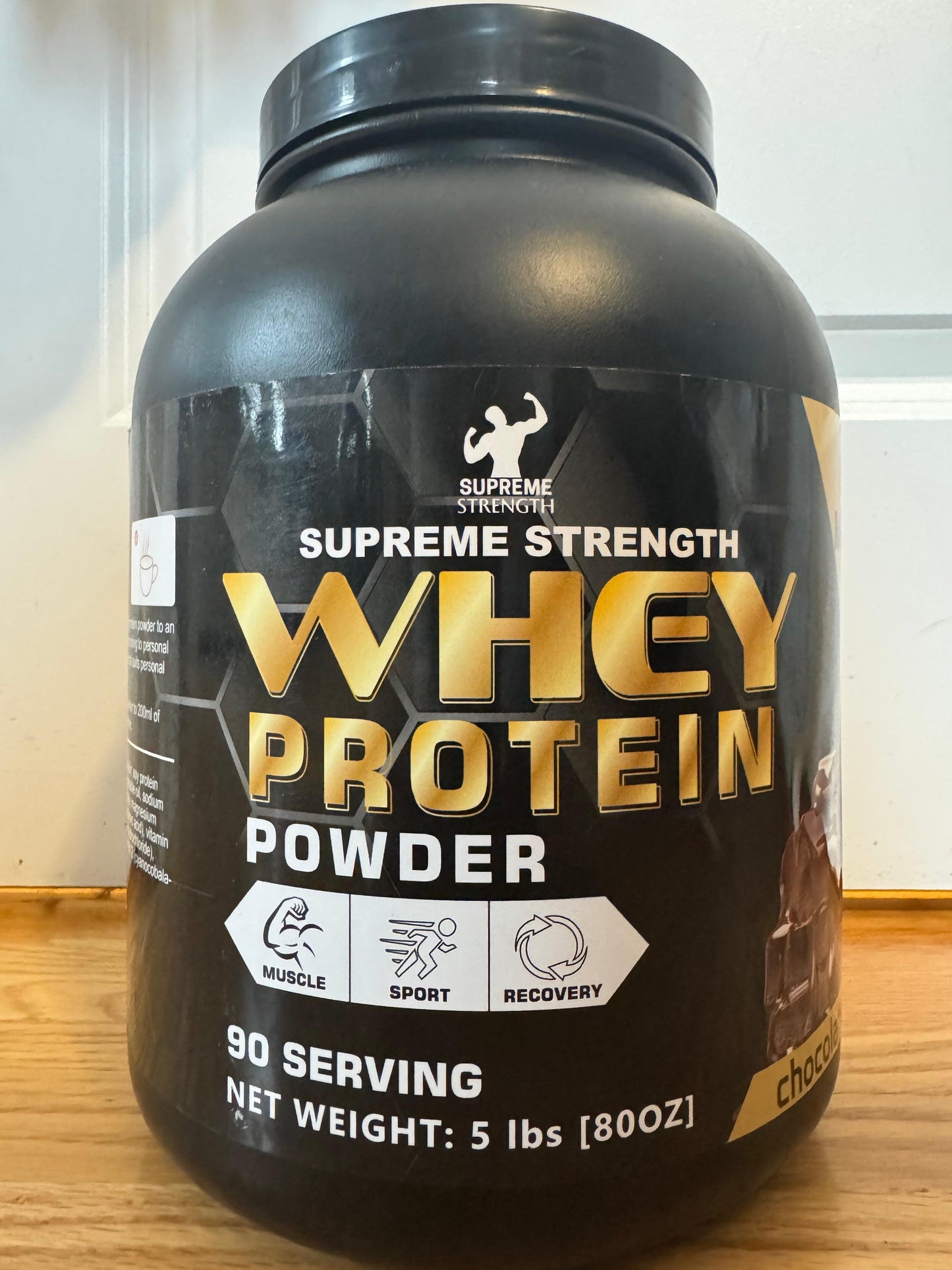 Whey Protein Powder, Chocolate Flavor