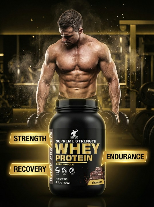 Supreme Strength Whey Protein Powder