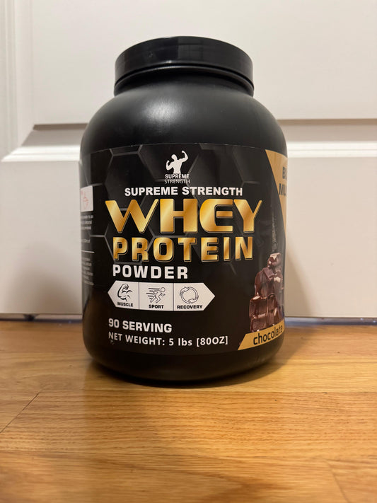 Whey Protein Powder, Chocolate Flavor