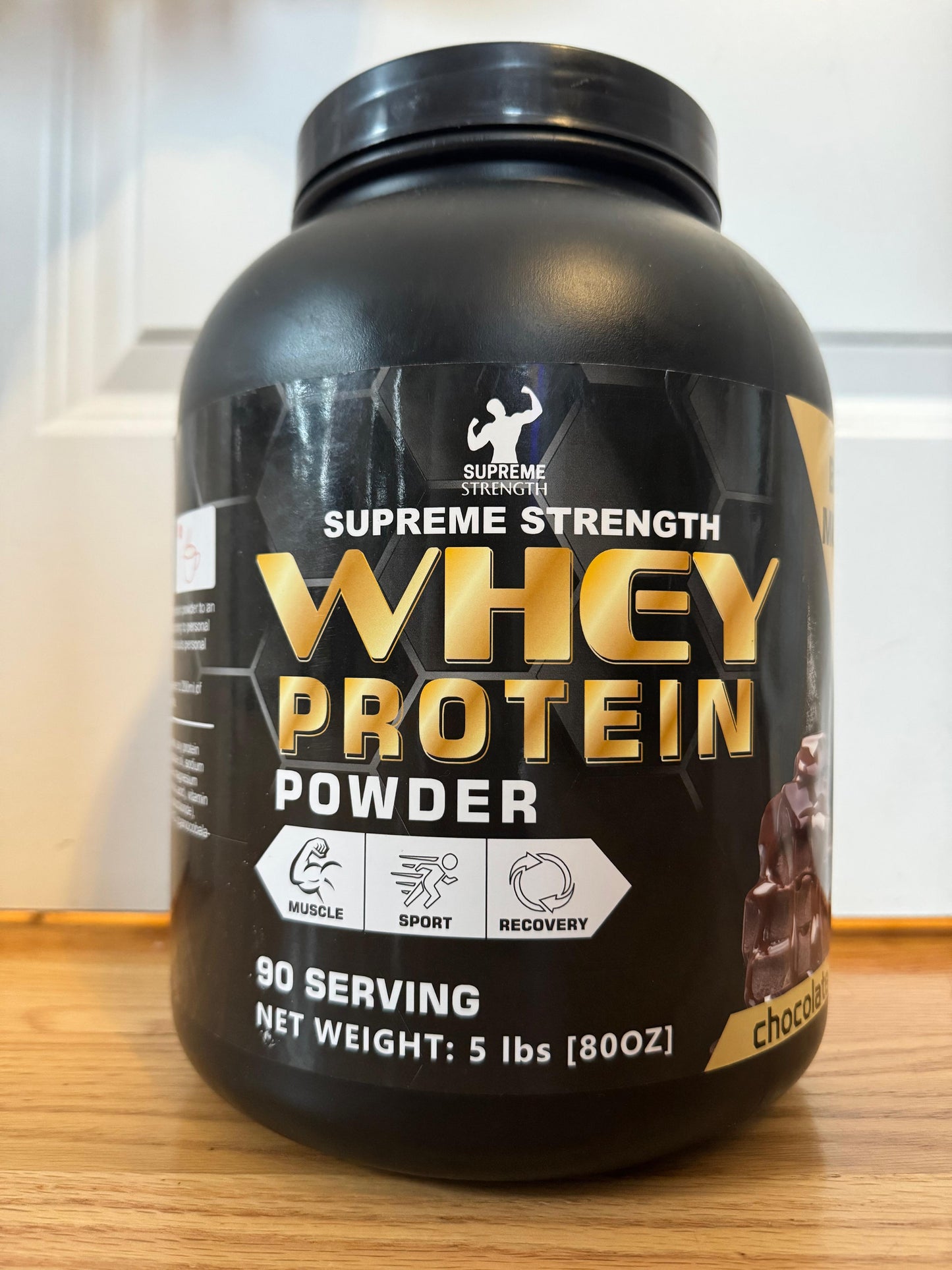 Whey Protein Powder, Chocolate Flavor